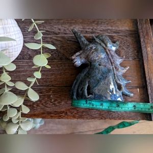 Ocean jasper  druzy unicorn crystal